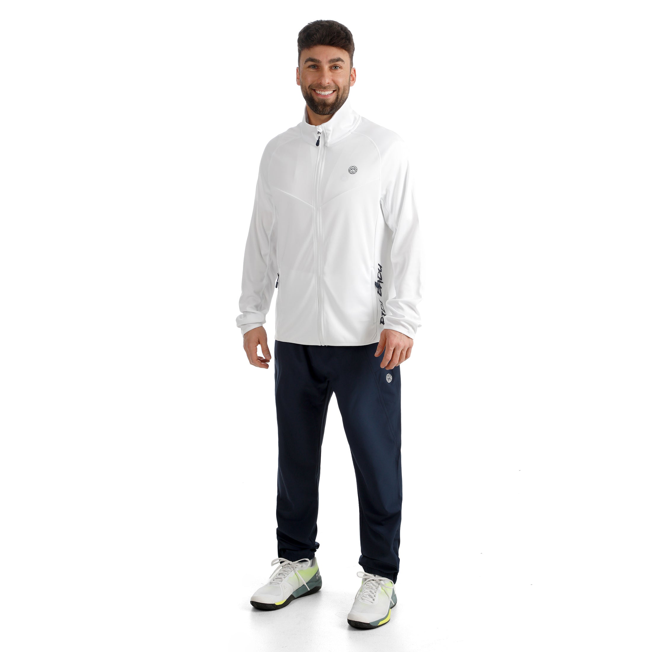 Quần dài thể thao tennis/pickleball nam Bidi Badu Crew 2.0 Dark Blue