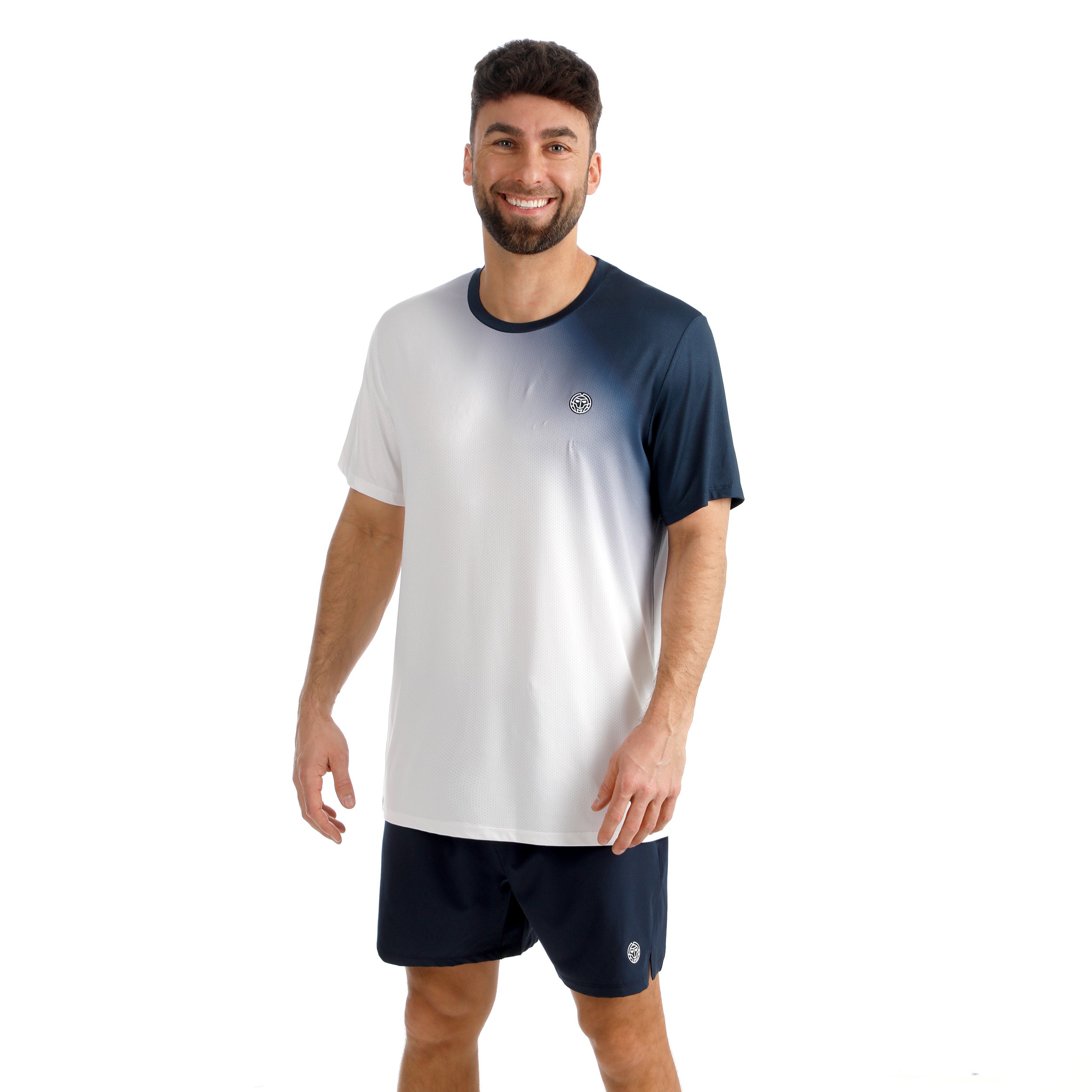 Quần ngắn thể thao tennis/pickleball nam Bidi Badu Crew 2.0 7in Dark Blue