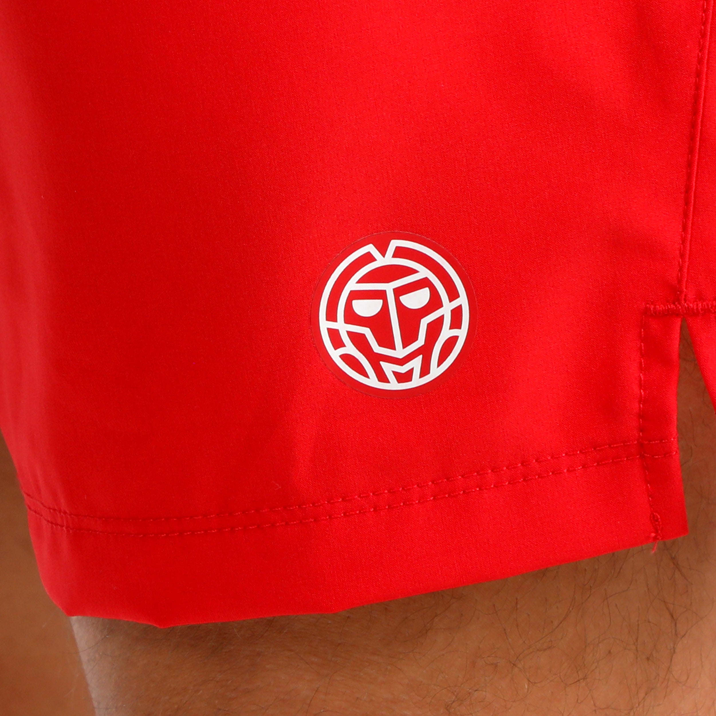 Quần ngắn thể thao tennis/pickleball nam Bidi Badu Crew 2.0 7in Red