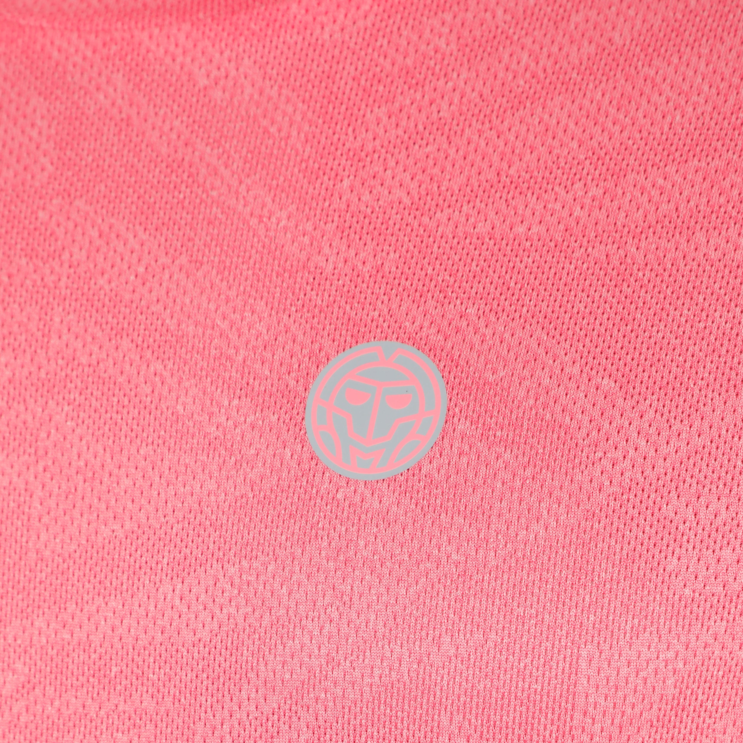 Áo Bidi Badu tay ngắn thể thao tennis/pickleball nam Freeze Out Structured Pink BB110041-508