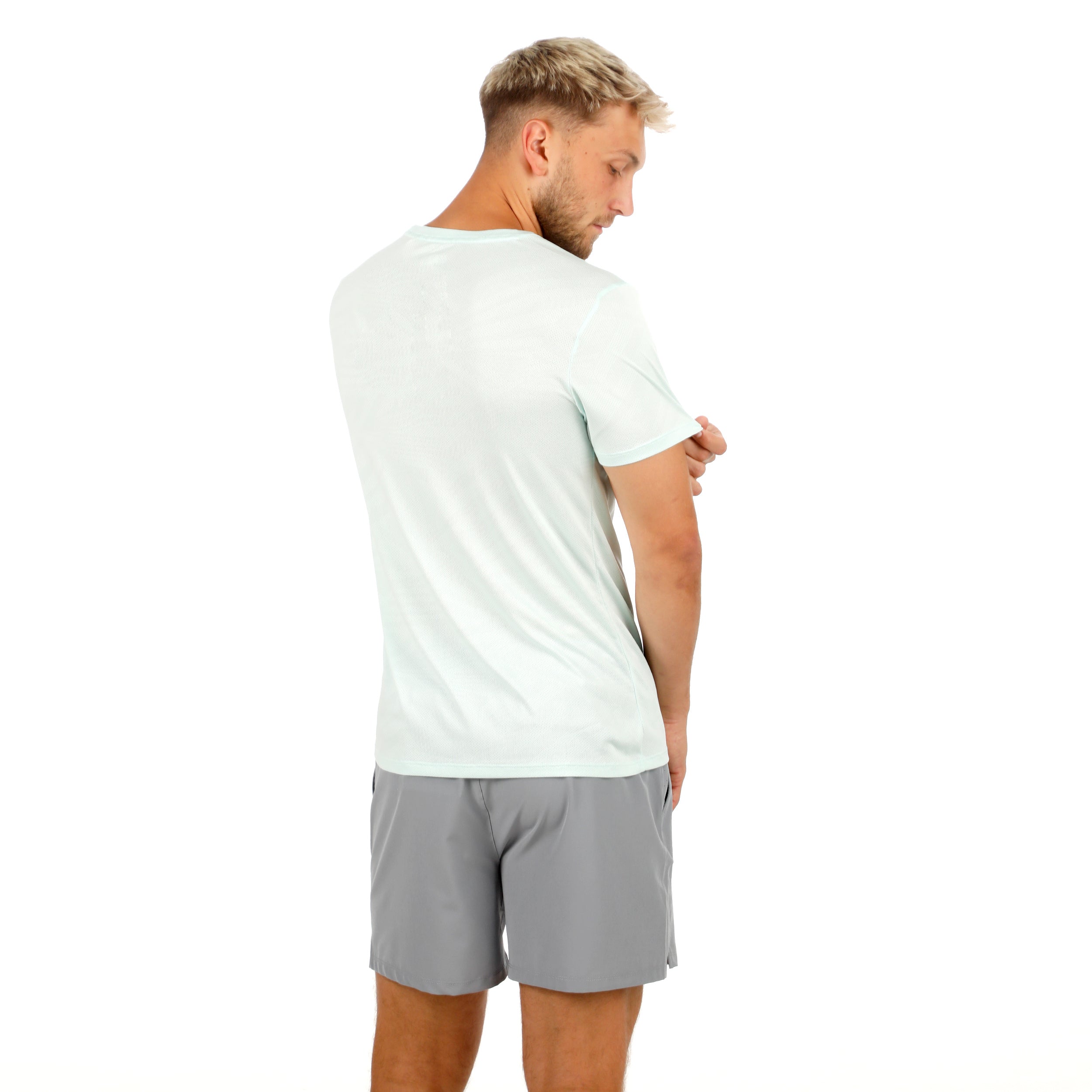 Áo Bidi Badu tay ngắn thể thao tennis/pickleball nam Freeze Out Structured Mint BB110041-623