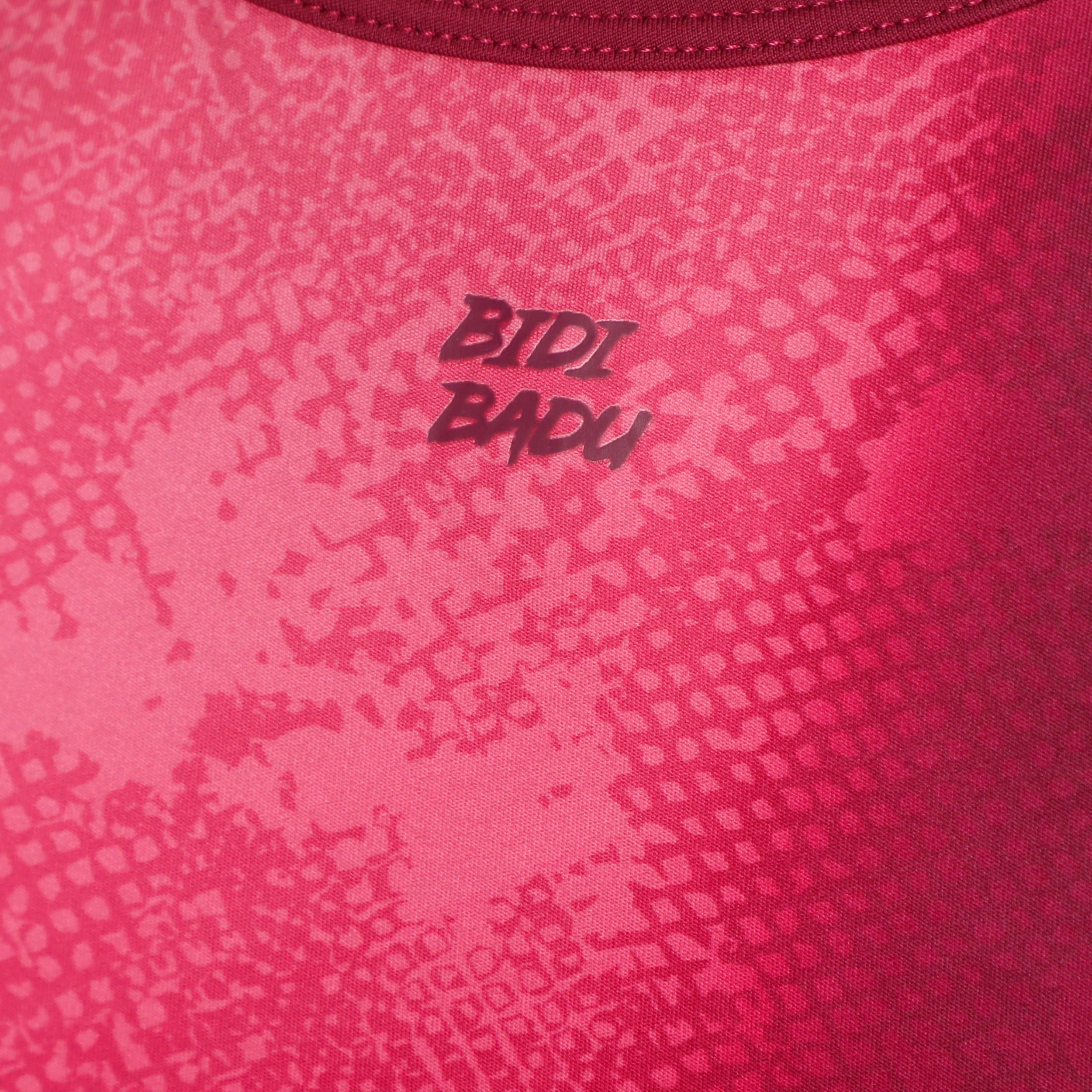 Váy Bidi Badu thể thao tennis/pickleball nữ Freeze Out Dark Red Pink BB180024-9050