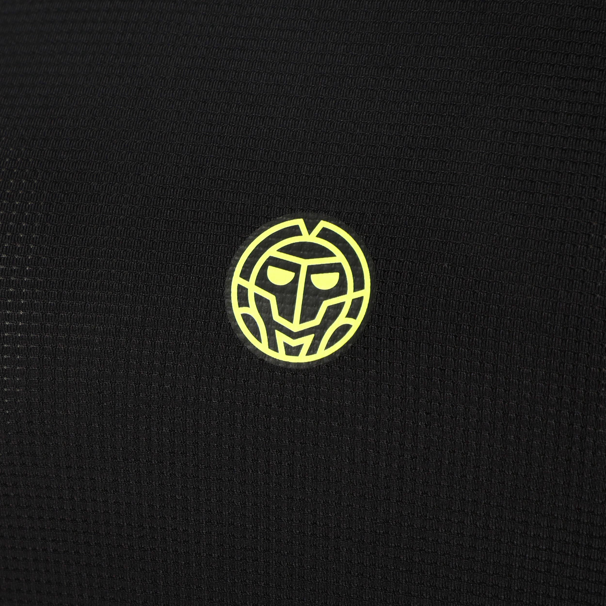 Áo Bidi Badu tay ngắn thể thao tennis/pickleball nữ Night Flash Racerback Lace Tank Top Black BB110058-200