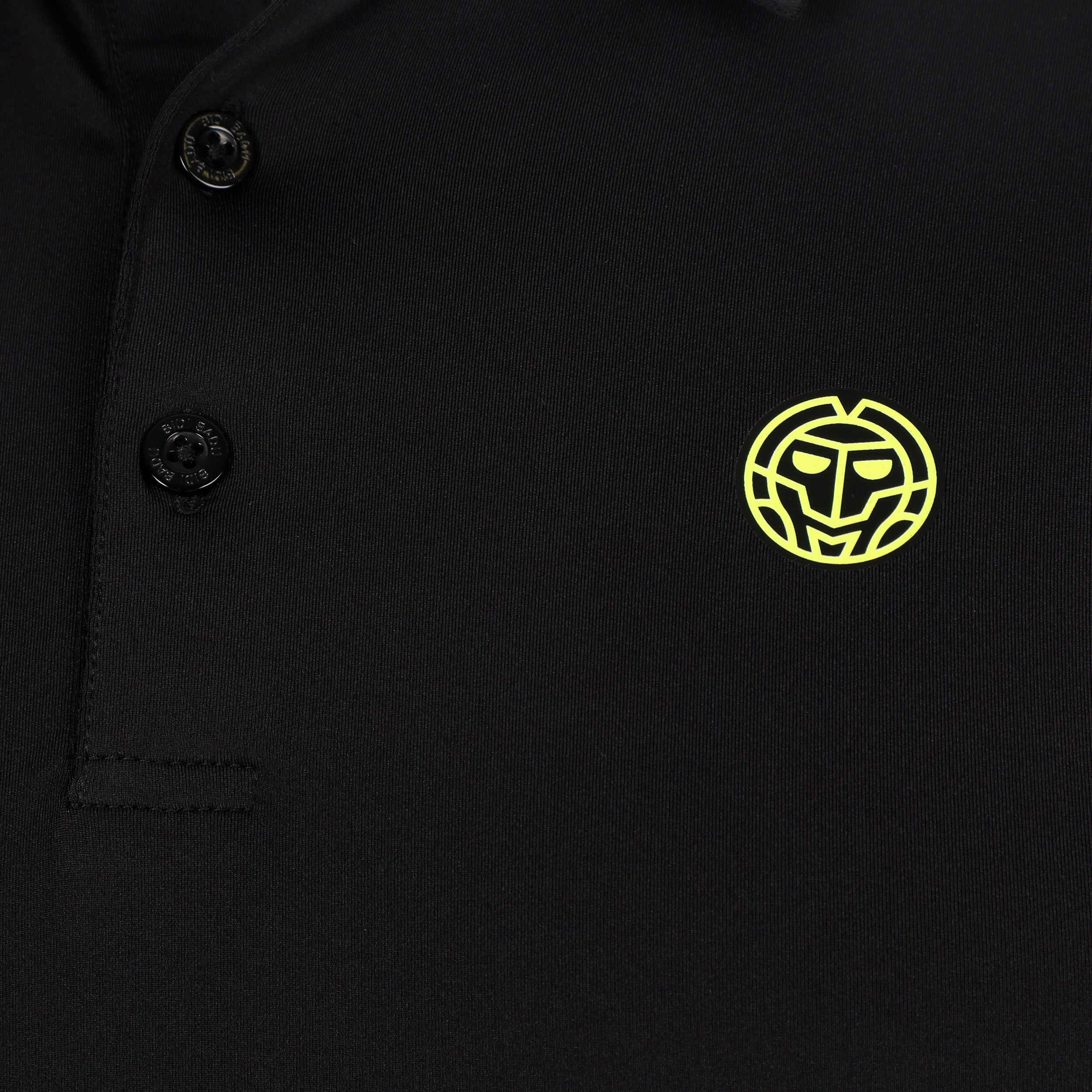 Áo Bidi Badu tay ngắn thể thao tennis/pickleball nam Night Flash Polo Black  BB110057-200