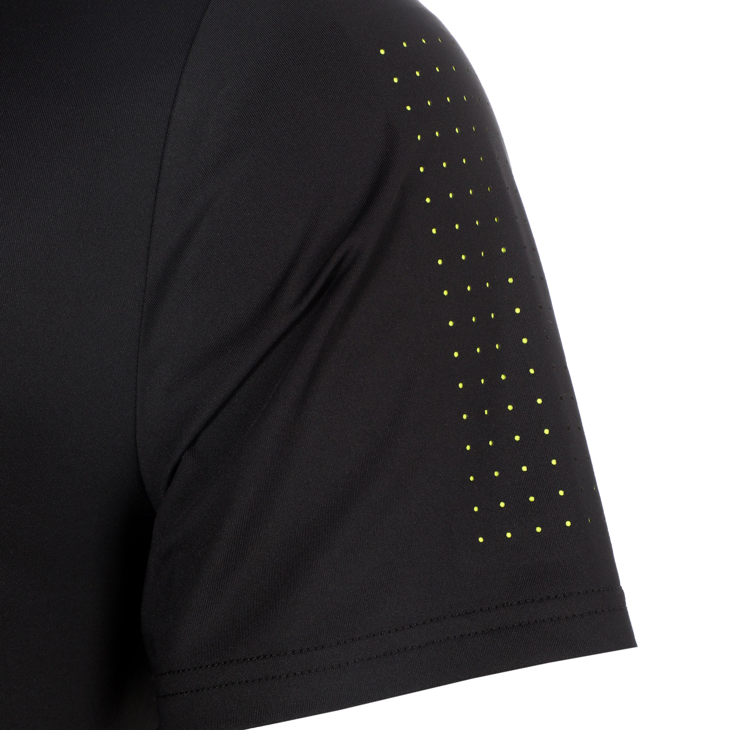 Áo Bidi Badu tay ngắn thể thao tennis/pickleball nam Night Flash Polo Black  BB110057-200
