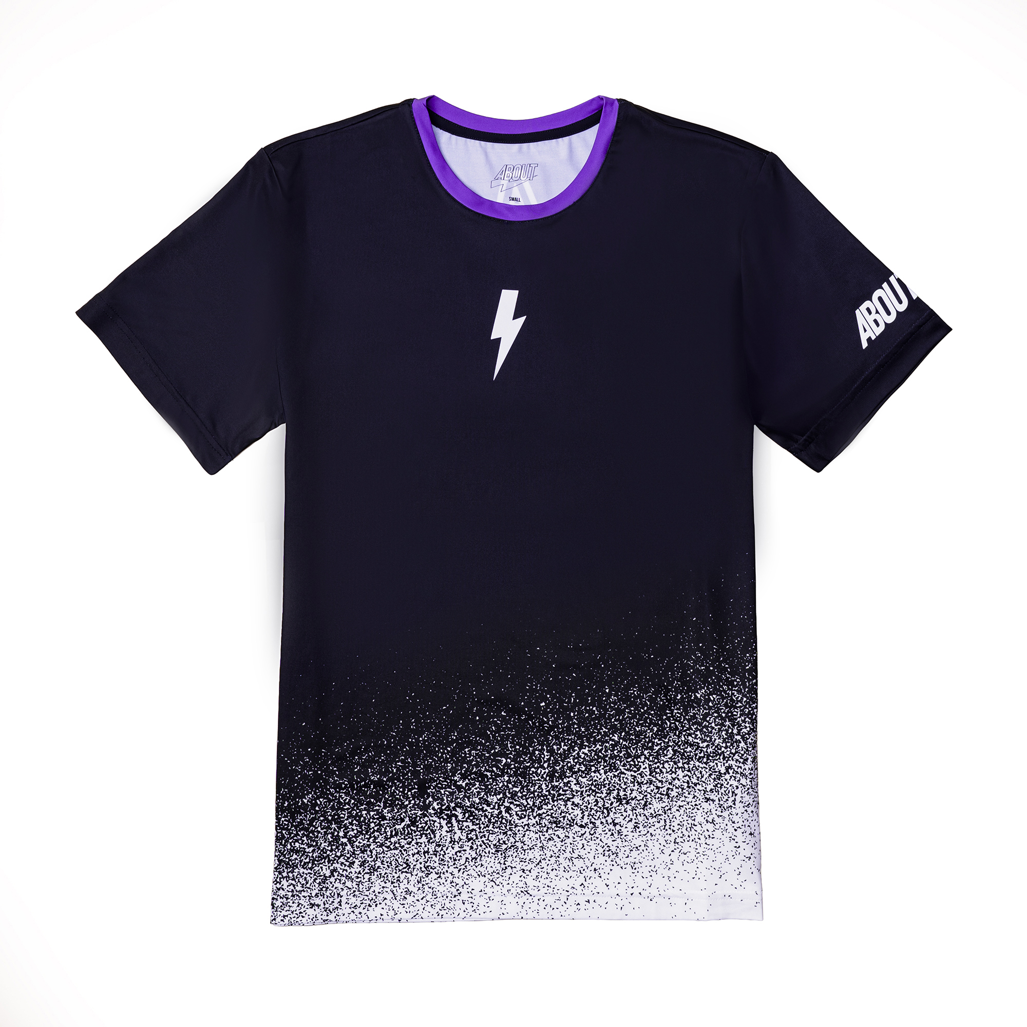 Áo Ngắn Tay Thể Thao Nam Pickleball/Tennis About Tech CRAZY PURPLE