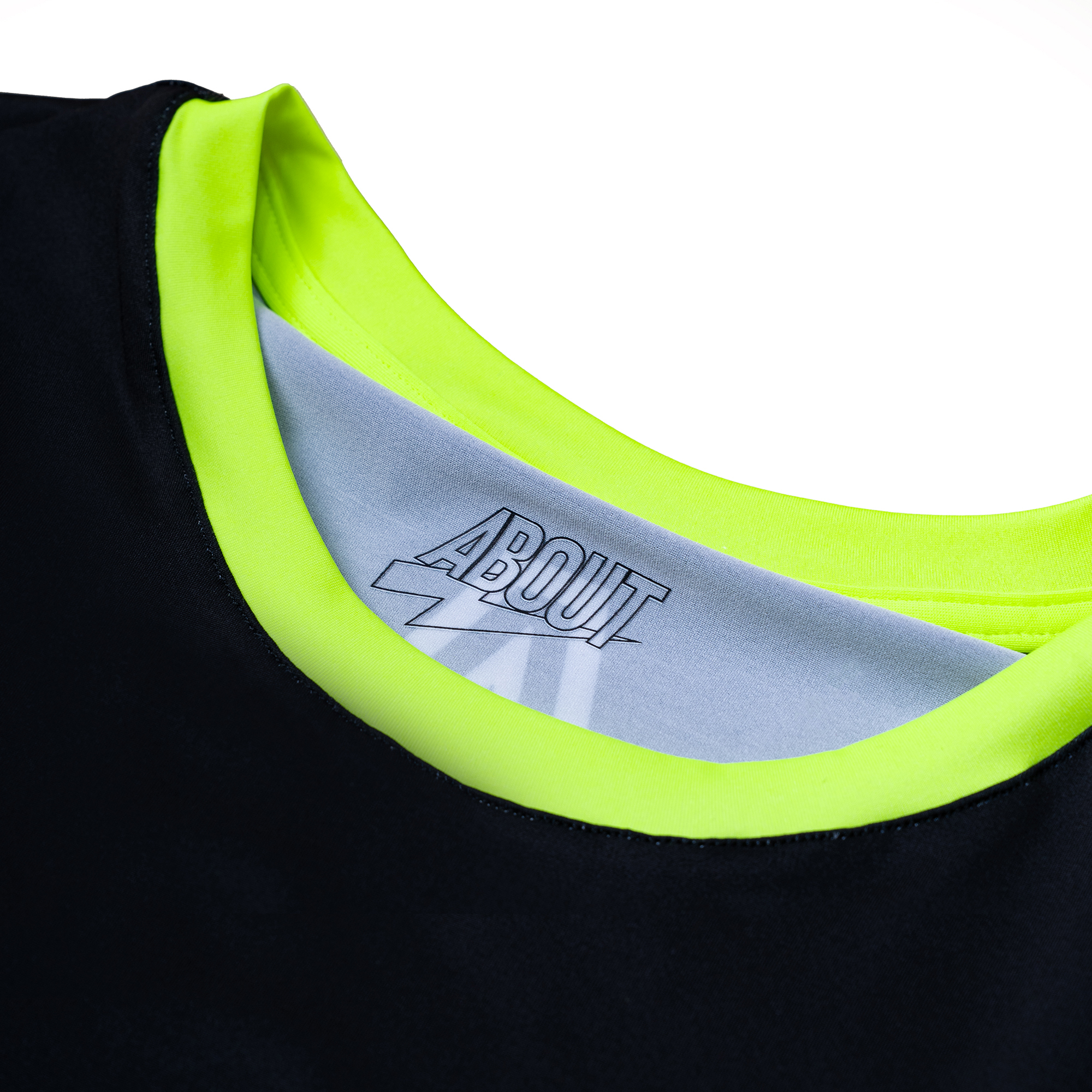 Áo Ngắn Tay Thể Thao Nam Pickleball/Tennis About Tech CRAZY FLUO YELLOW