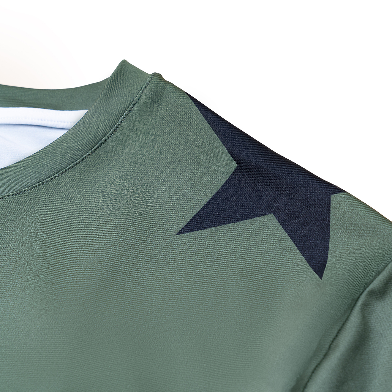 Áo Ngắn Tay Thể Thao Nam Pickleball/Tennis About Tech ICON MILITARY GREEN