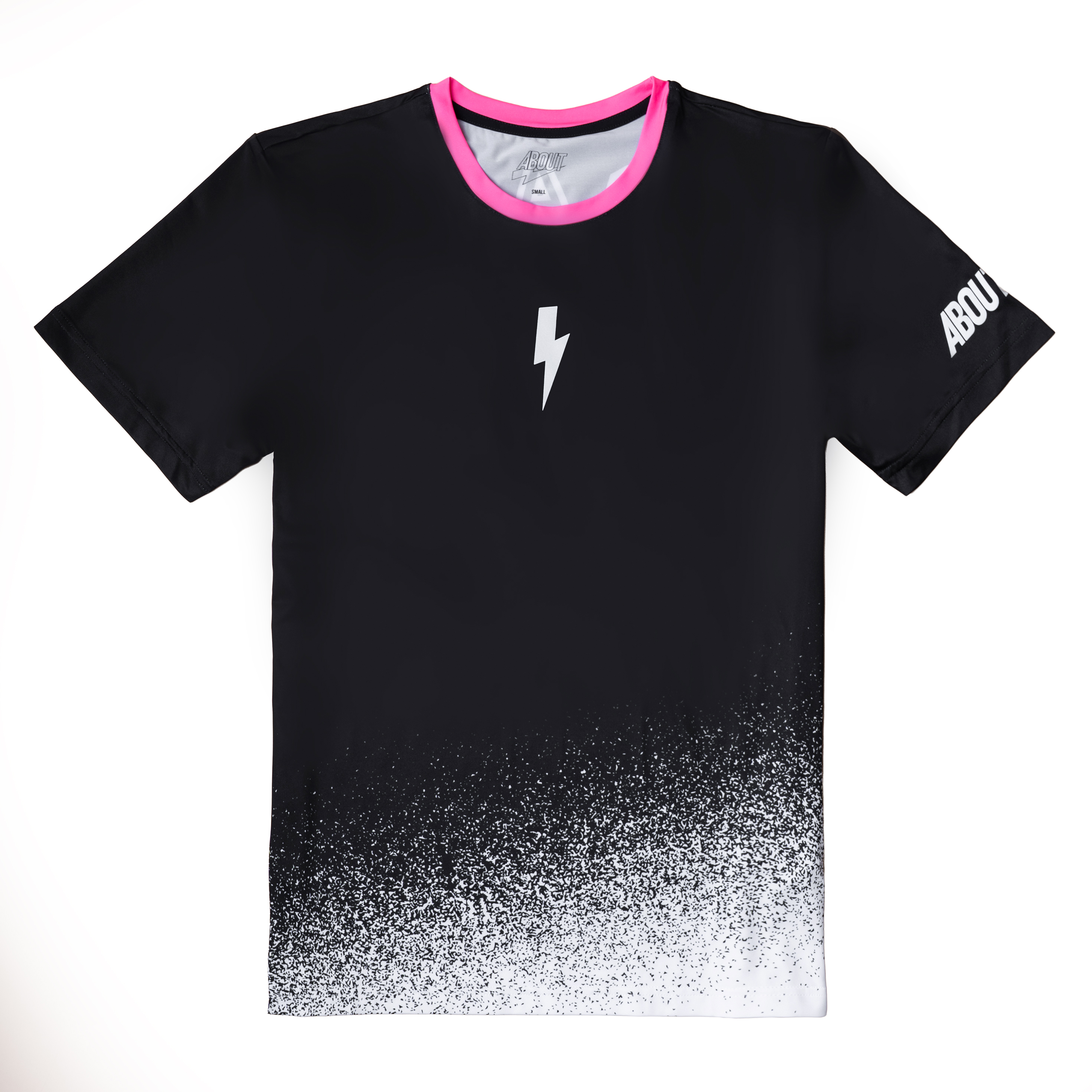 Áo Ngắn Tay Thể Thao Nam Pickleball/Tennis About Tech CRAZY ROSA SHOCKING