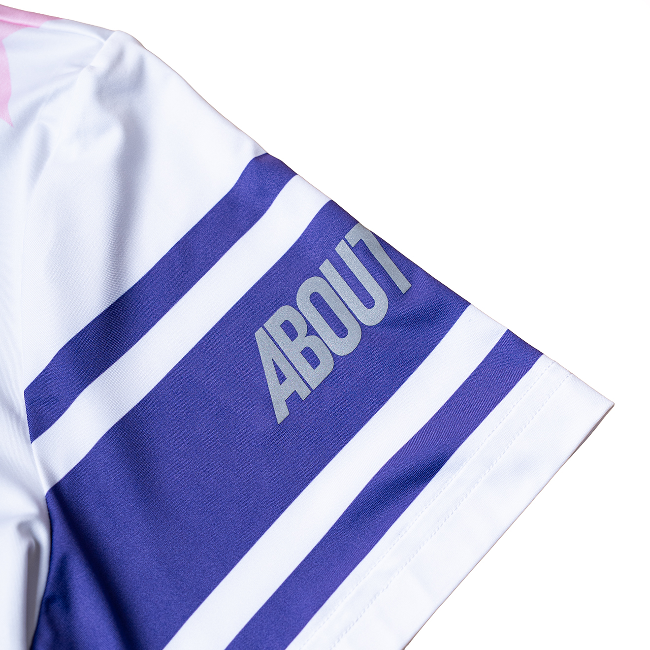 Áo Ngắn Tay Thể Thao Nam Pickleball/Tennis About Tech ICON 88 WHITE & PURPLE