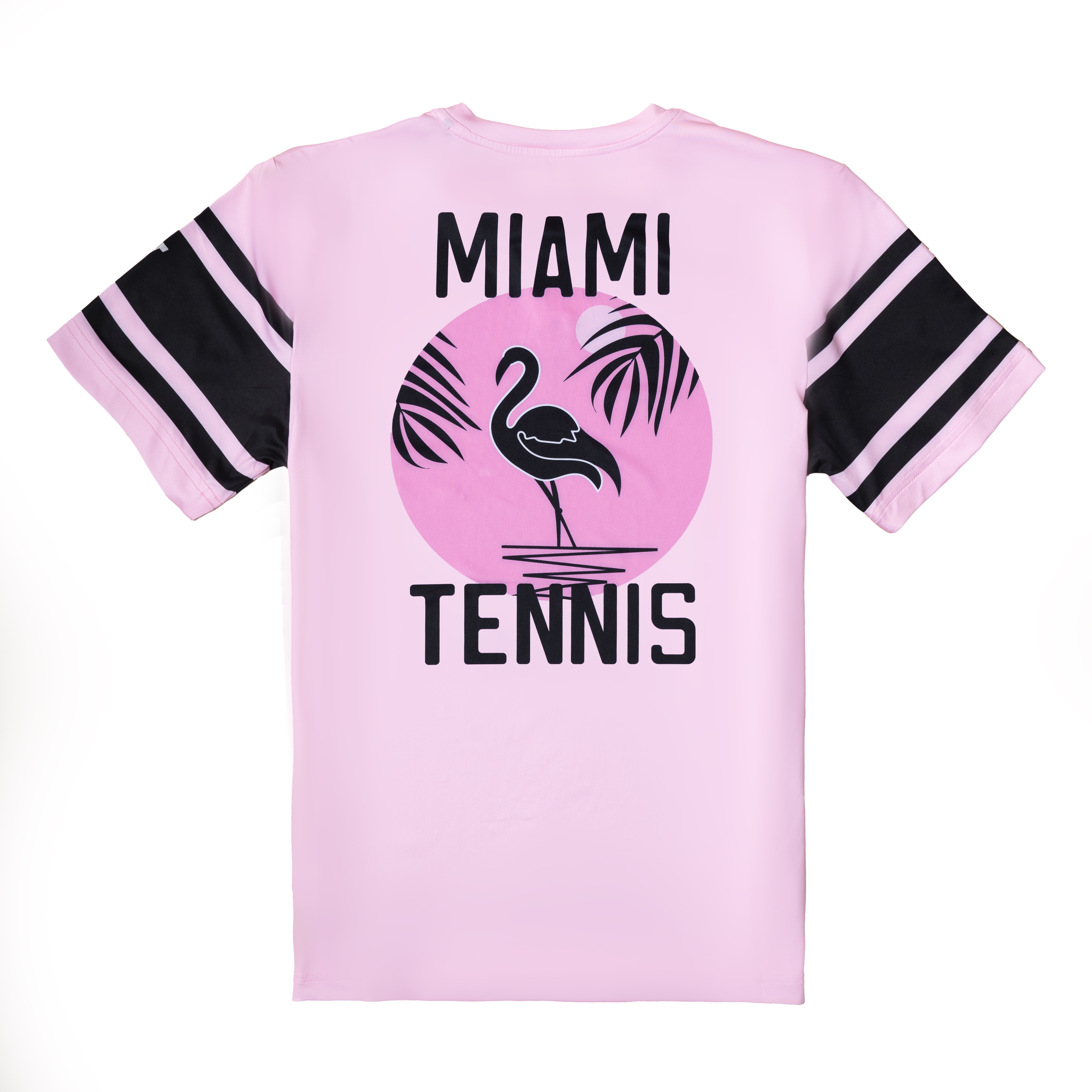 Áo Ngắn Tay Thể Thao Nam Pickleball/Tennis About Tech ICON MIAMI PINK