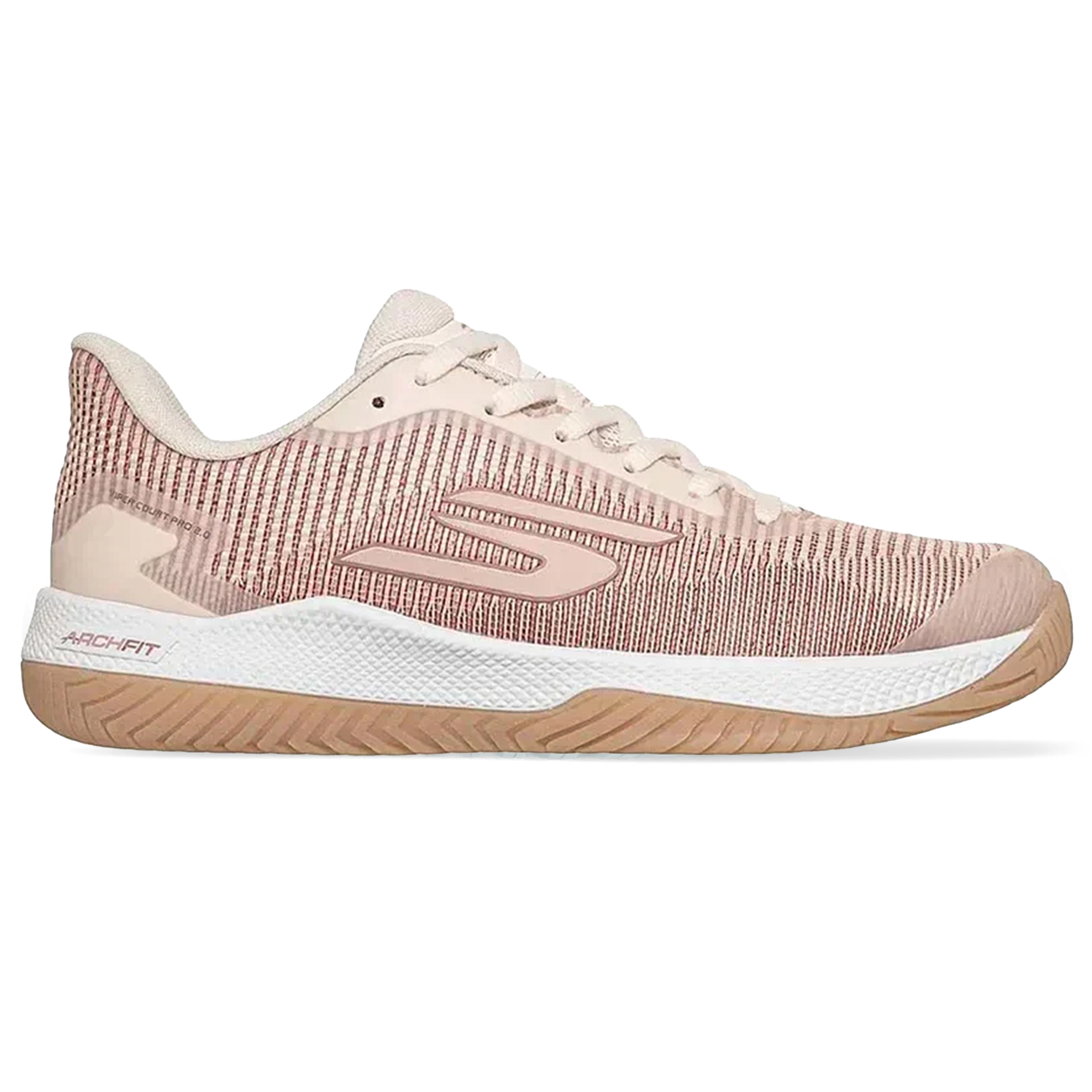 [Lỗi Mất Box] Giày Pickleball Nữ Skechers Go Pickleball Viper Court Pro 2.0 Light Pink
