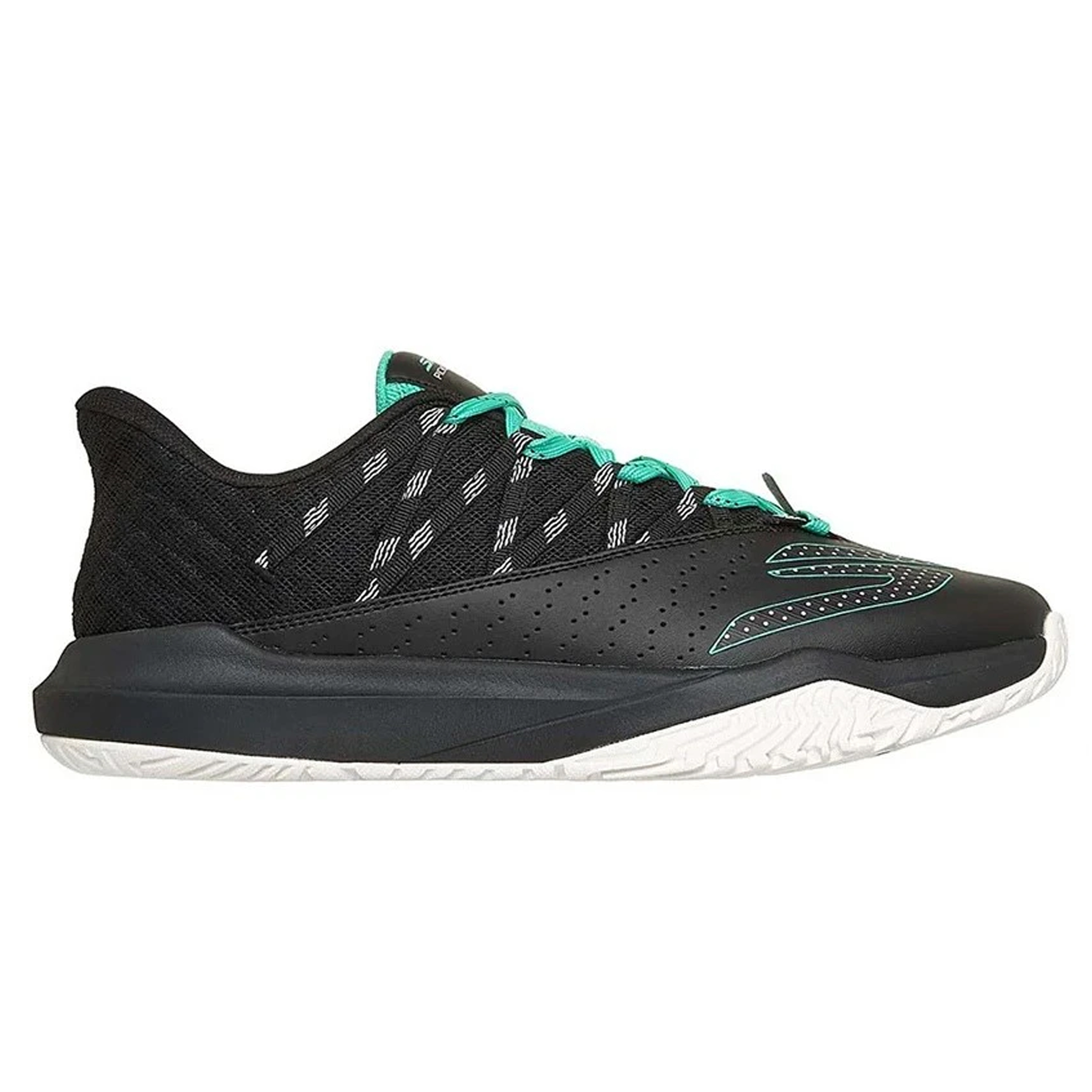 Giày Pickleball Nam Skechers GO Pickleball Viper Court Rally Black/Aqua