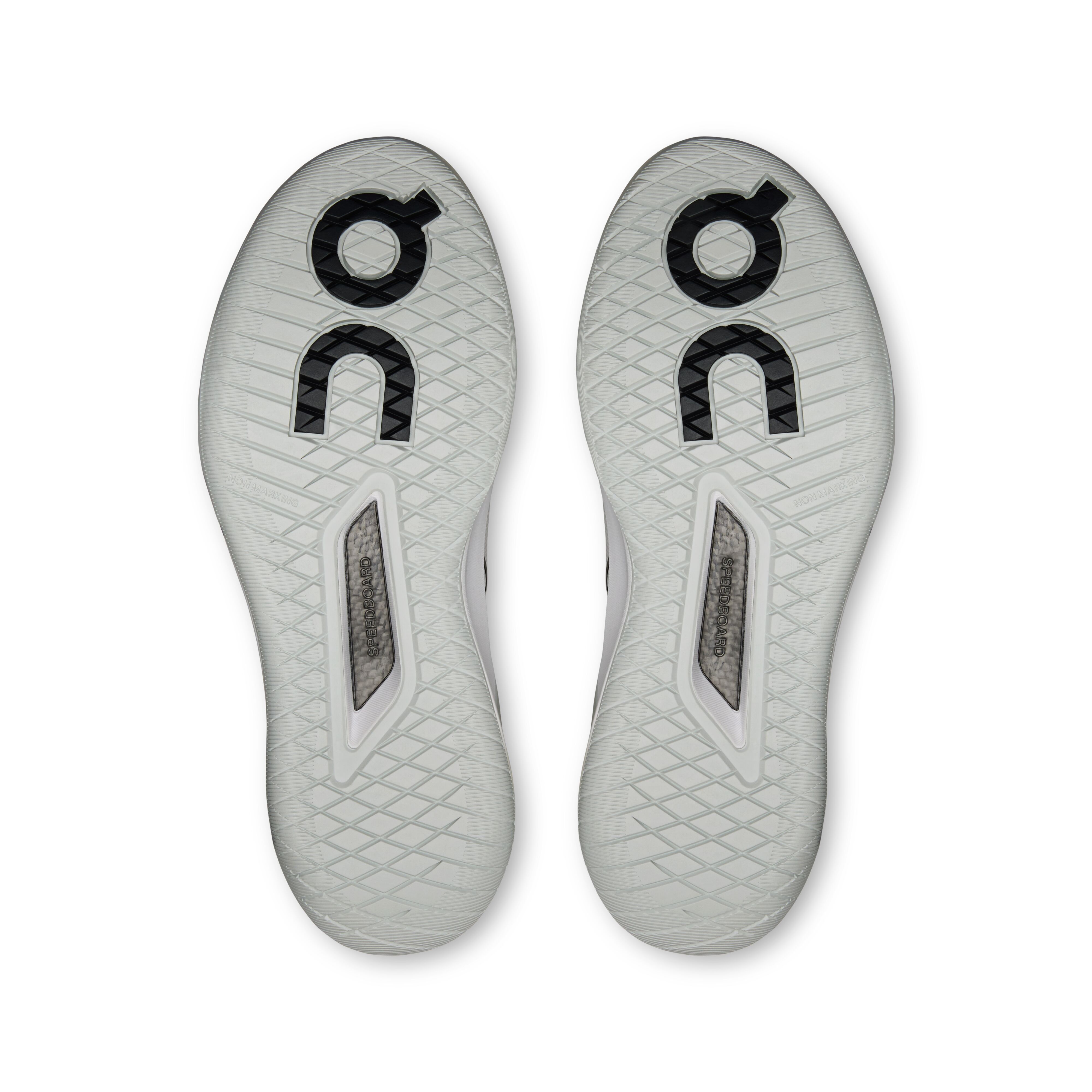Giày Tennis/Pickleball Nữ ON Running THE ROGER Pro 3 White | Muscadine