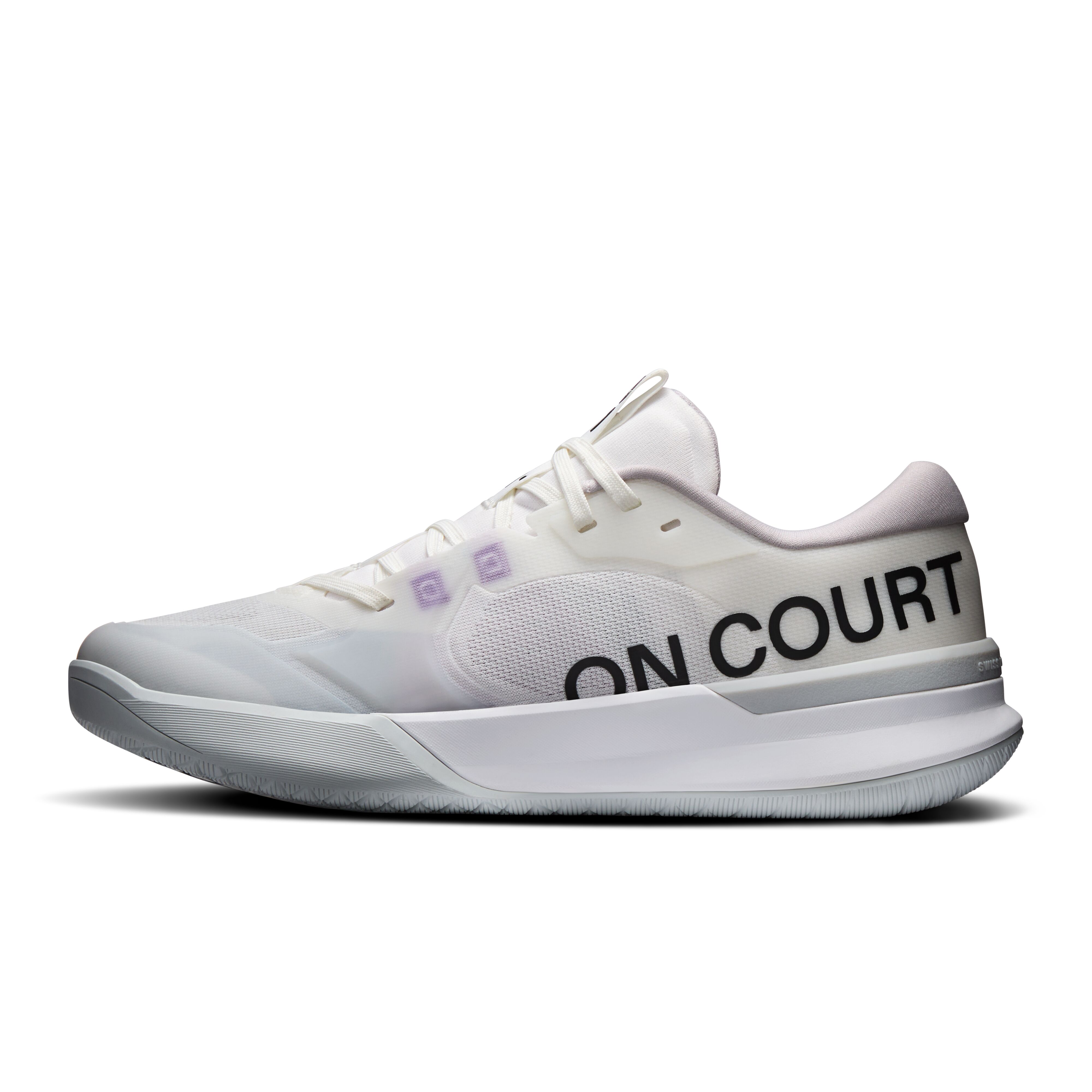 Giày Tennis/Pickleball Nữ ON Running THE ROGER Pro 3 White | Muscadine