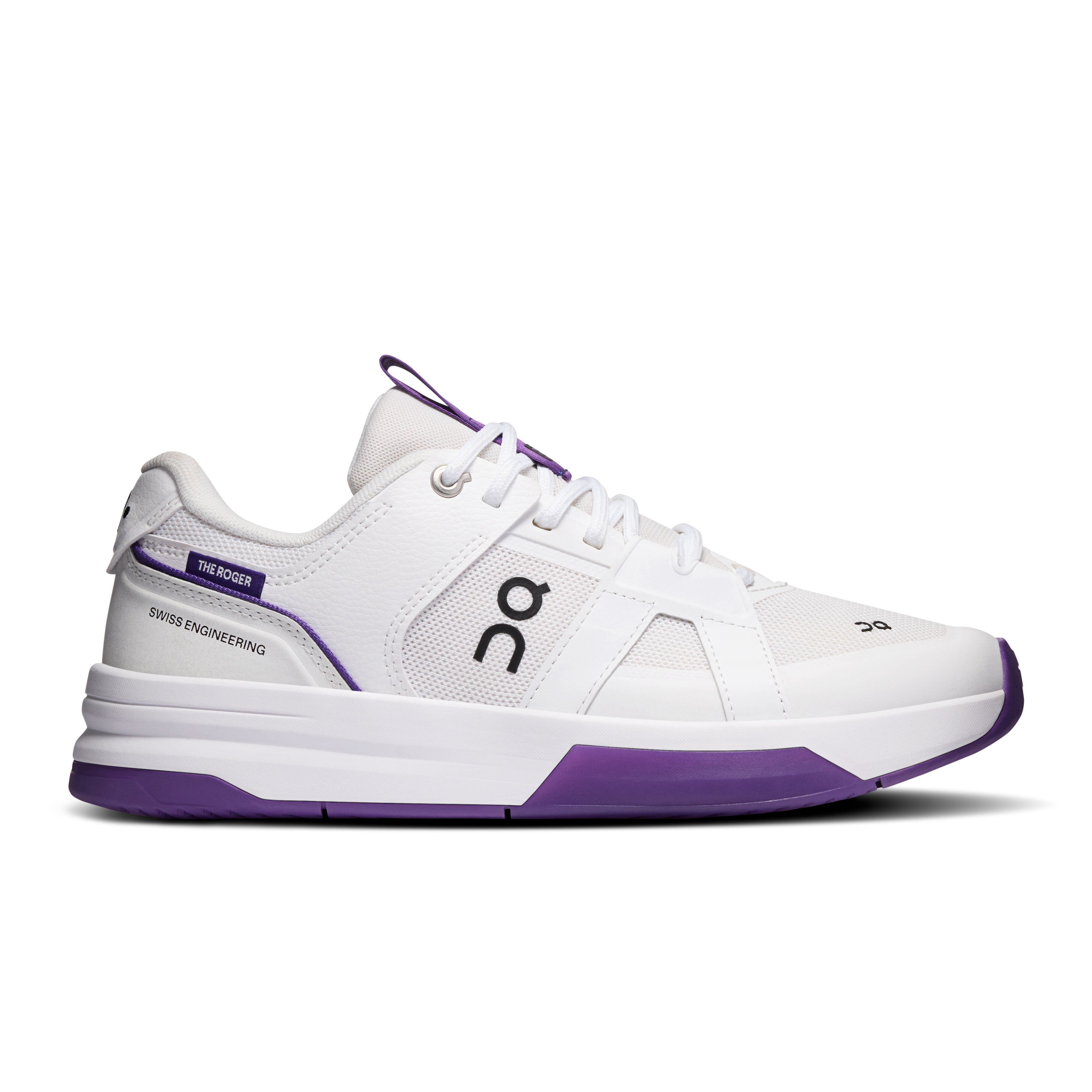 Giày Tennis/Pickleball Nữ On Running THE ROGER Clubhouse Pro 2 White | Amethyst