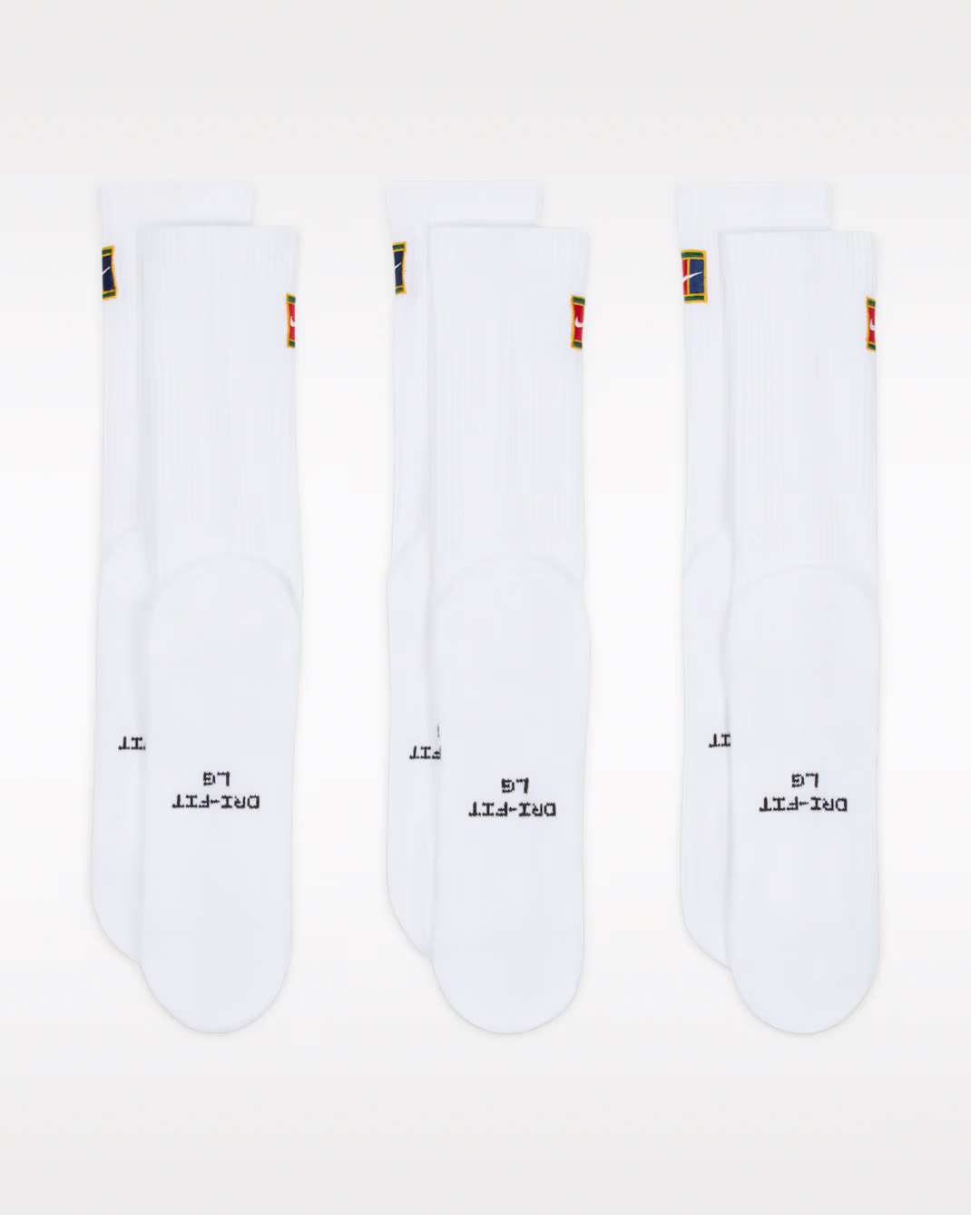 Tất Thể Thao Unisex Nike Court Pickleball/Tennis White Cổ Cao