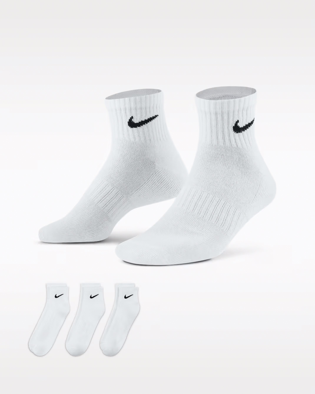 Tất Thể Thao Nam Nike Everyday Cushioned 3PR