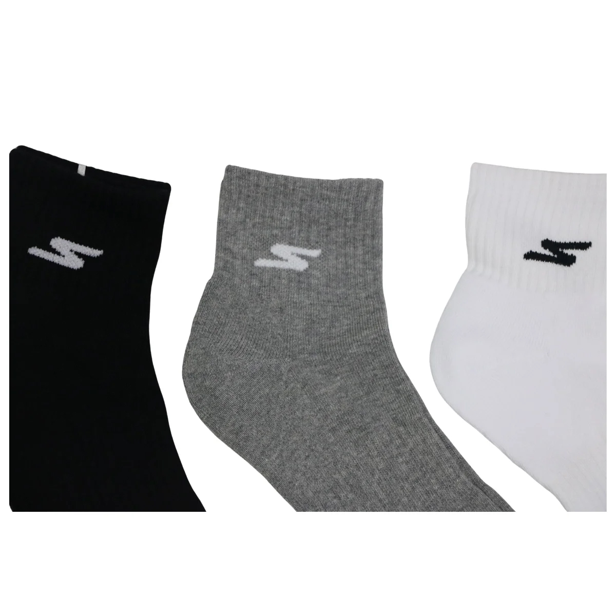 Tất/Vớ Skechers Cổ Vừa 3 Màu