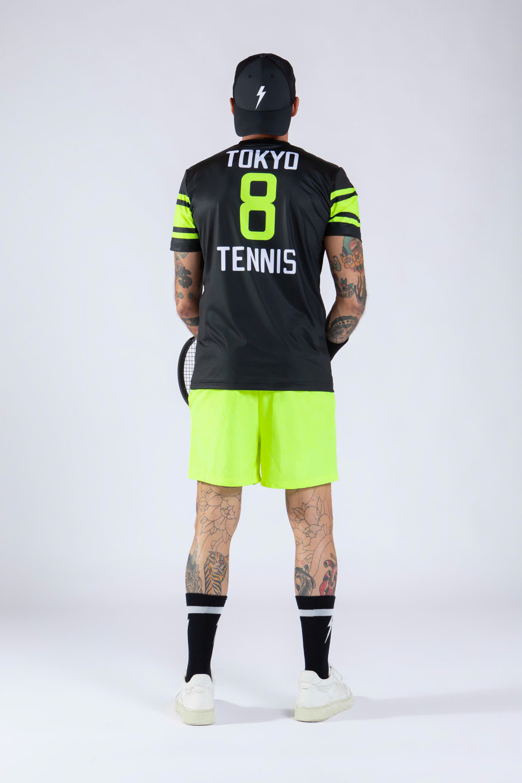 Quần Ngắn Thể Thao Nam Pickleball/Tennis About Tech CLUB FLUO YELLOW