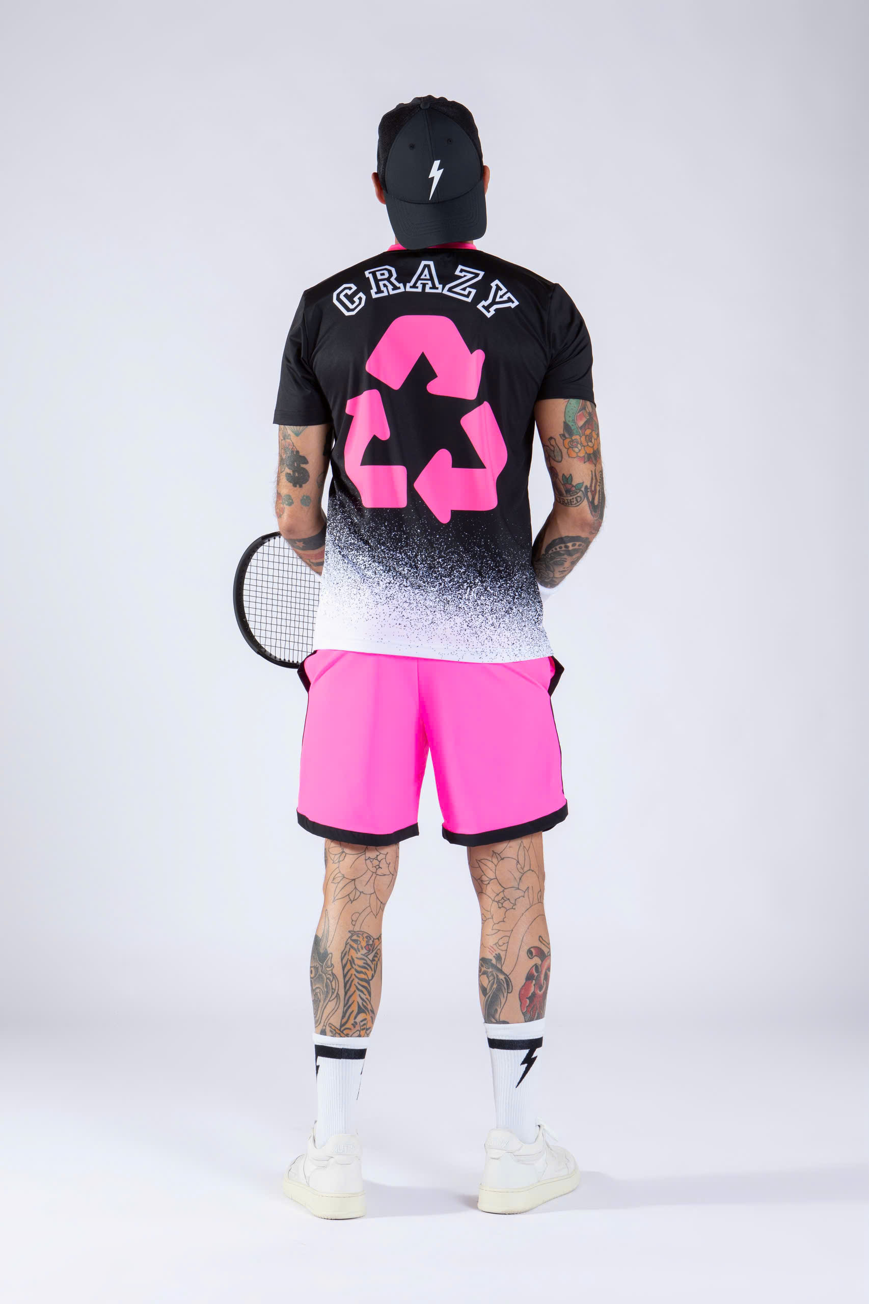 Quần Ngắn Thể Thao Nam Pickleball/Tennis About Tech  TOUR ROSA SHOCKING