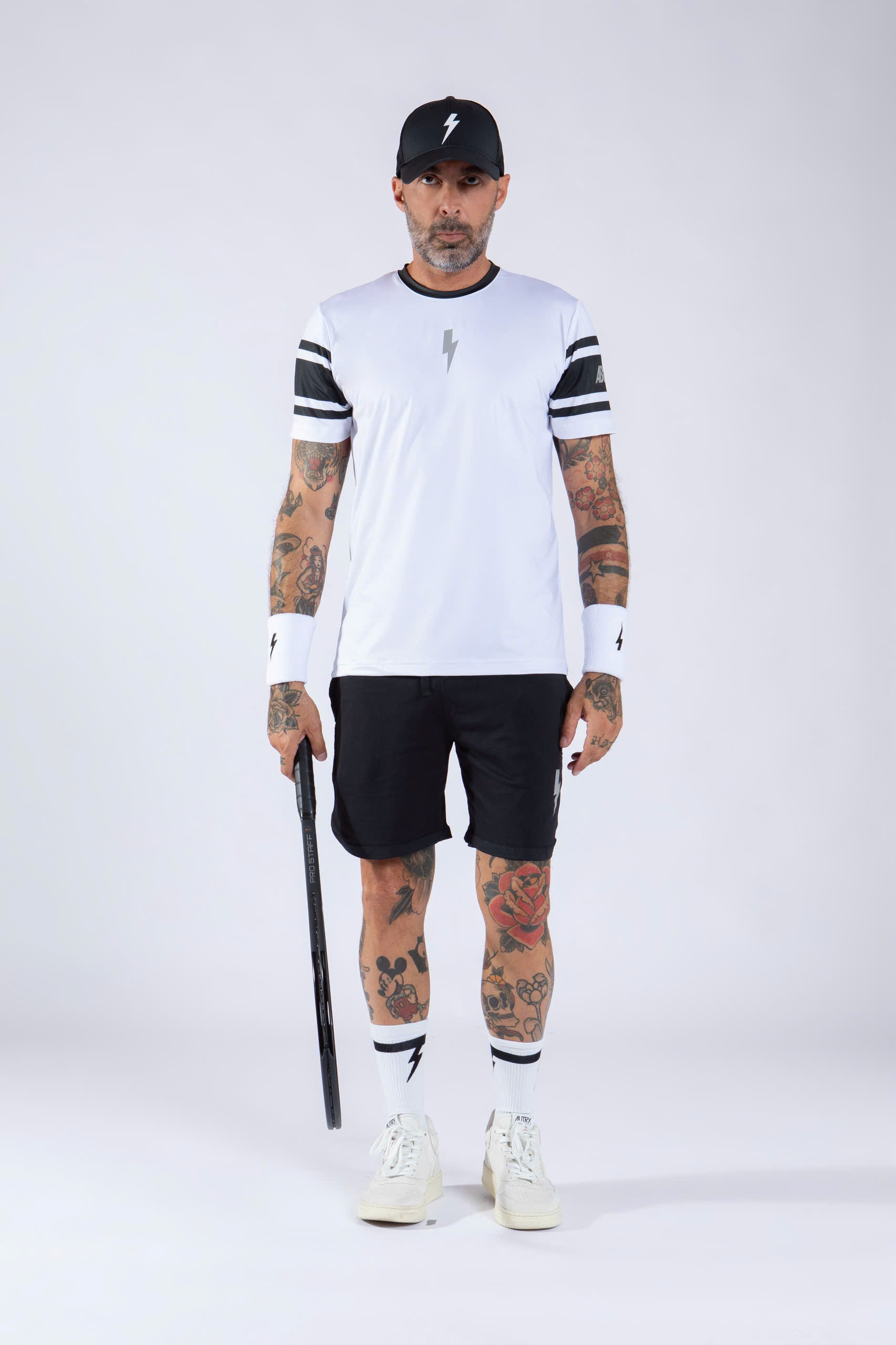 Quần Ngắn Thể Thao Nam Pickleball/Tennis About Tech TOUR BLACK