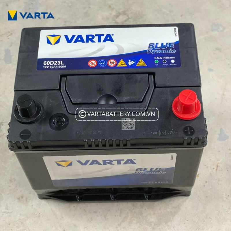 ẮC QUY VARTA 12V 60AH 60D23L