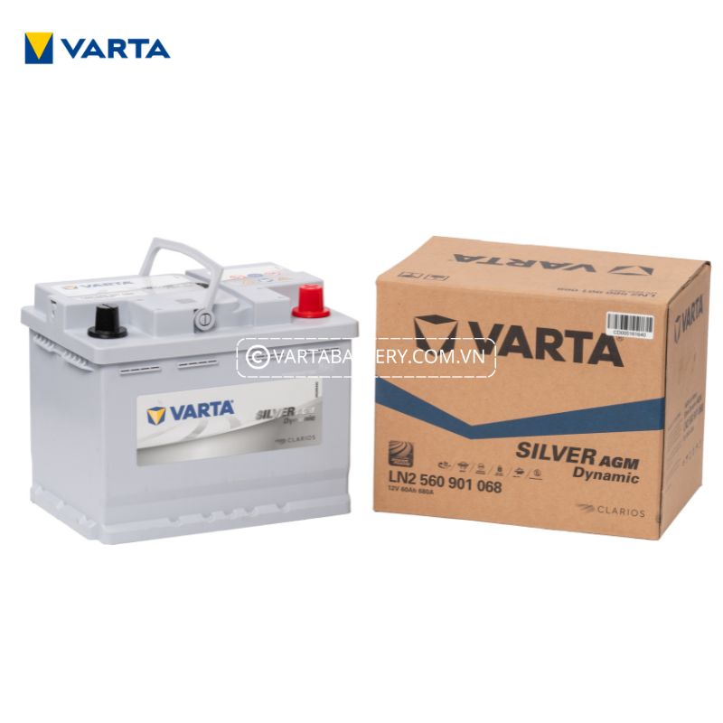 TEST CẤU HÌNH SẢN PHẨM ẮC QUY VARTA 12V 60AH AGM LN2 506901568 (DIN60)