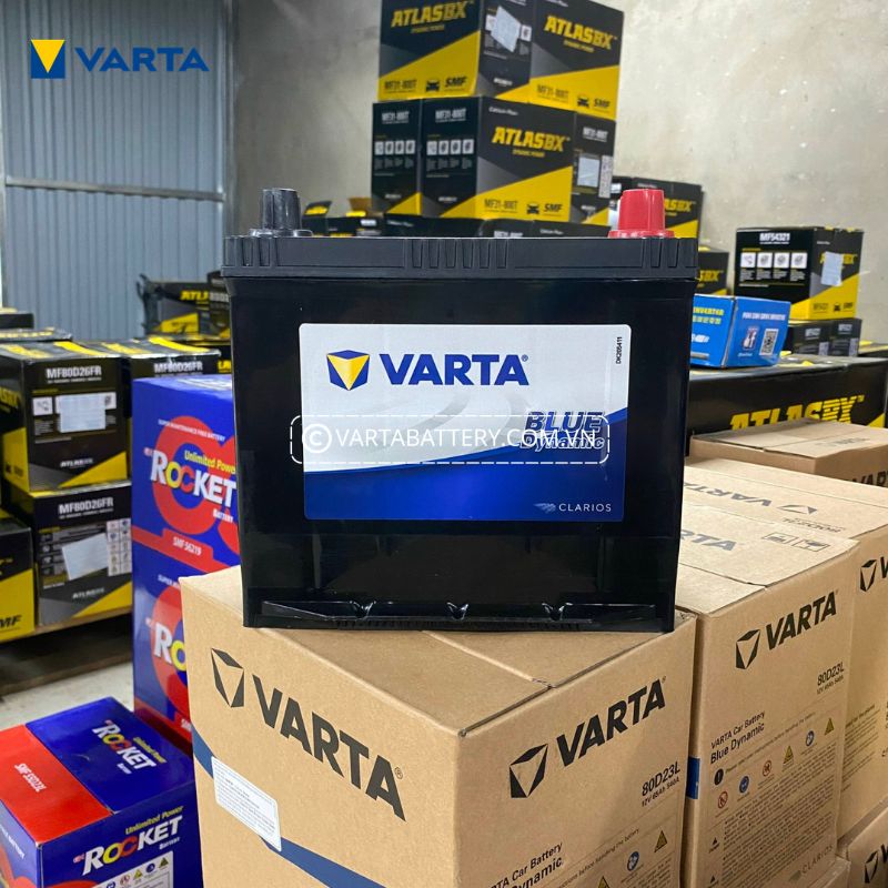 ẮC QUY VARTA 12V 65AH 80D23L