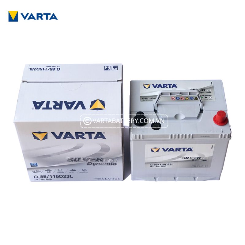 ẮC QUY VARTA 12V 70AH EFB Q85 115D23L