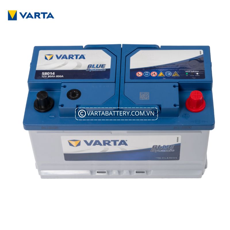ẮC QUY VARTA 12V 80AH 58014