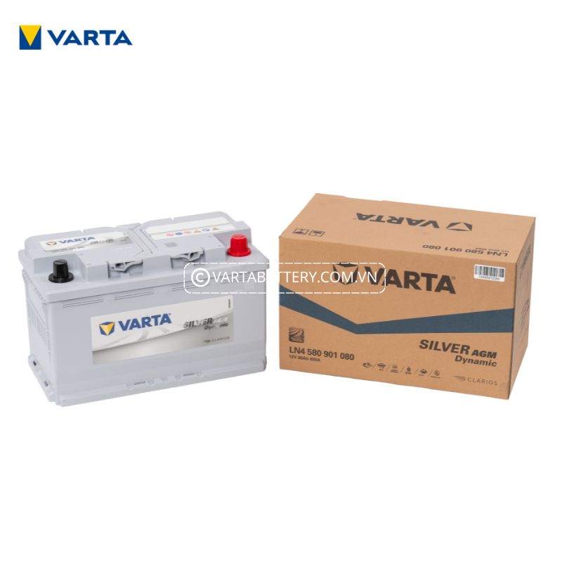 ẮC QUY VARTA 12V 80AH AGM LN4 580 901 080