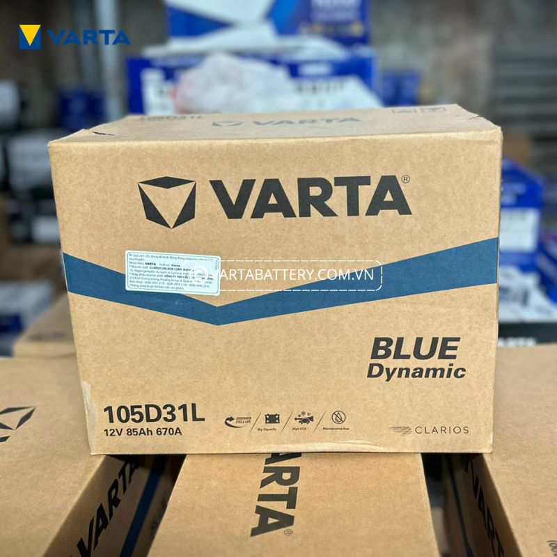 ẮC QUY VARTA 12V 85AH 105D31L