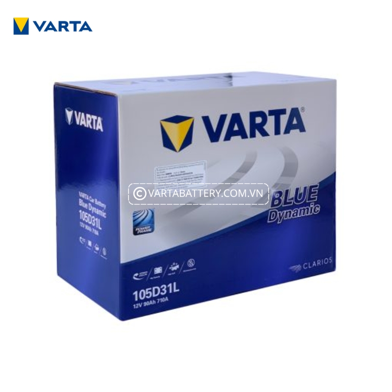 ẮC QUY VARTA 12V 90AH 105D31L