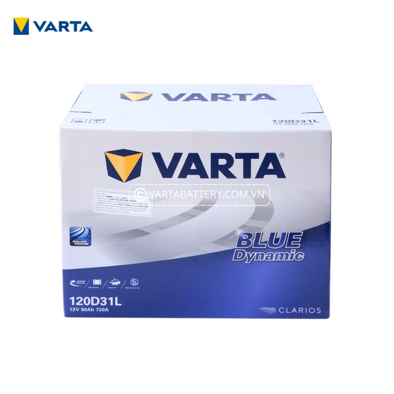 ẮC QUY VARTA 12V 90AH 120D31L