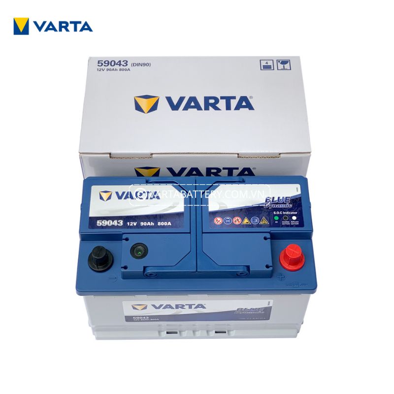ẮC QUY VARTA 12V 90AH 59043