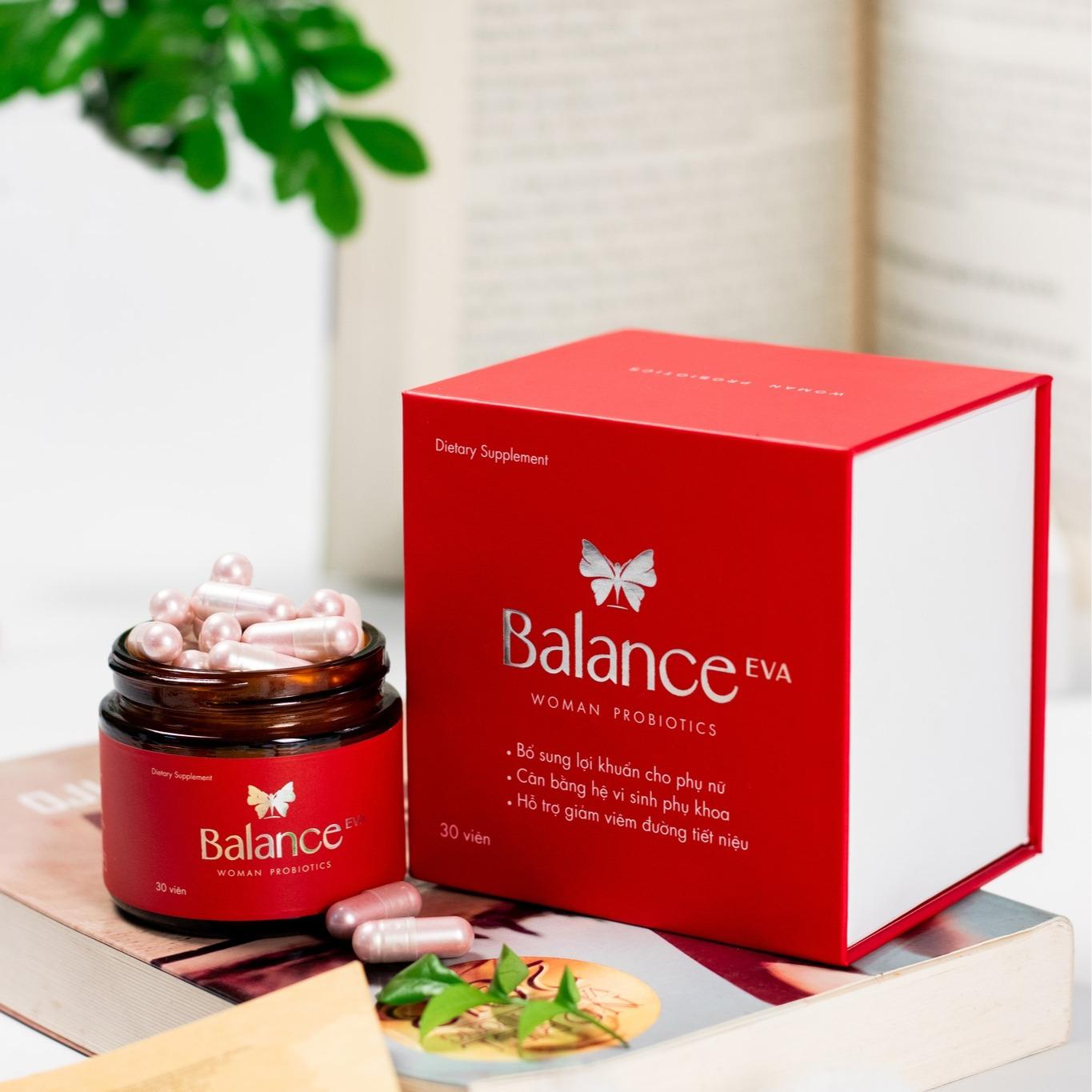 Men vi sinh phụ khoa Balance EVA – Giải pháp hỗ trợ giảm tái viêm từ bên trong