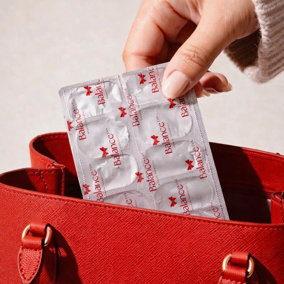 Men vi sinh phụ khoa Balance EVA hộp vỉ 10 viên tiện lợi cho chị em trải nghiệm – 6 tỷ lợi khuẩn, cân bằng pH, giảm viêm ngứa, khí hư, hỗ trợ vùng kín khỏe mạnh