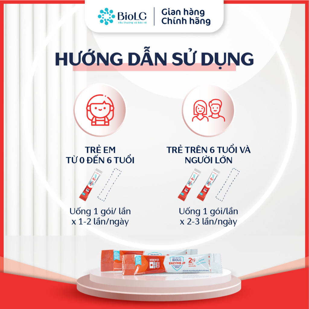 Cốm Enzyme Cho Bé BioLG JP Enzyme Nhật Bản Giảm Đầy Hơi Chướng Bụng Hỗ Trợ Tiêu Hóa Biếng Ăn