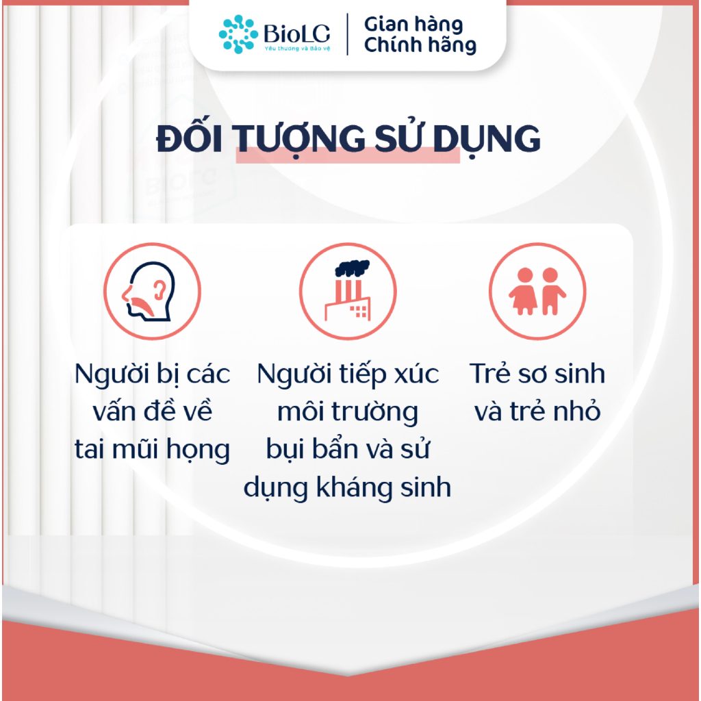 [ƯU ĐÃI QUÀ KHỦNG] Xịt Vi Sinh BioLG Nasal Bổ Sung 60Tỷ Lợi Khuẩn Hỗ Trợ Làm Giảm Triệu Chứng Hô Hấp