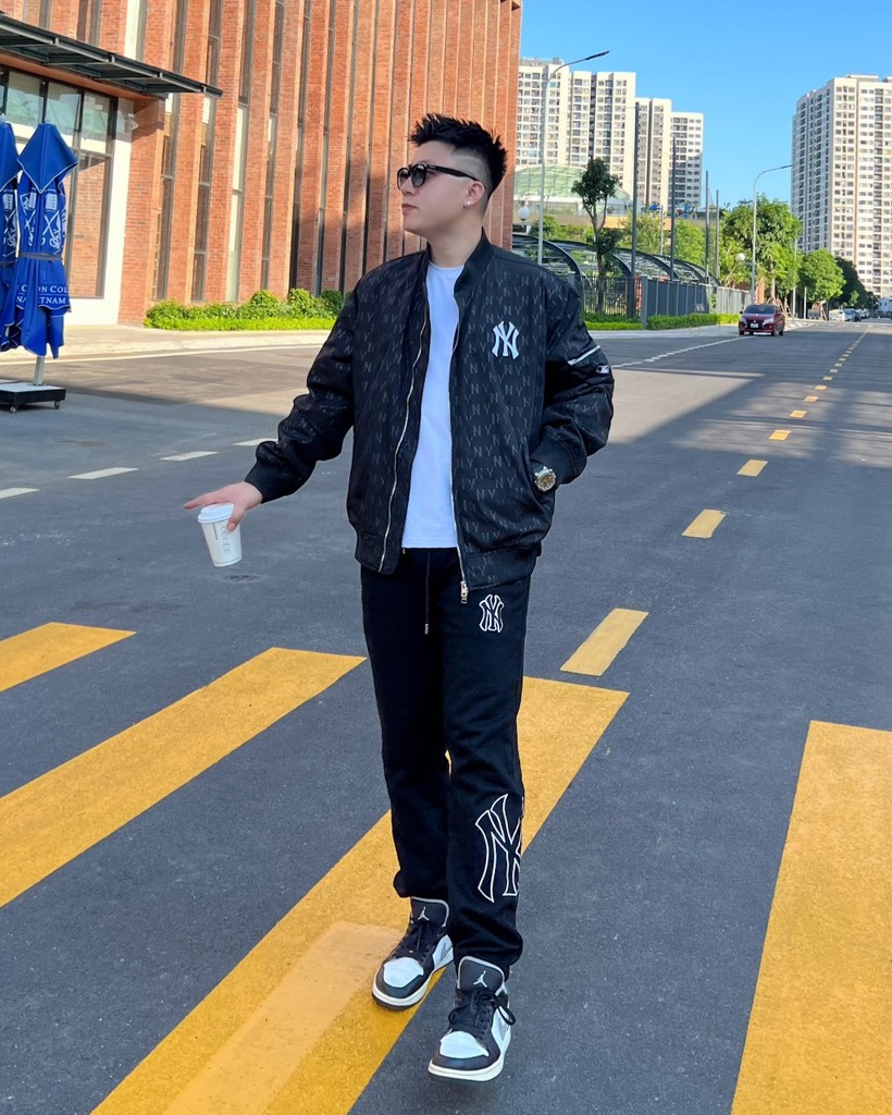 Bomber MLB full hoạ tiết