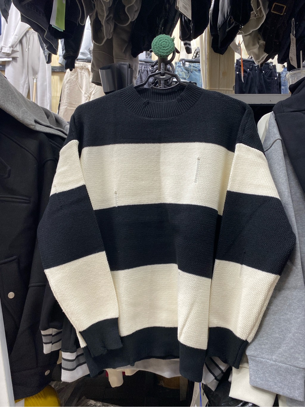 Áo len kẻ ngang 27705