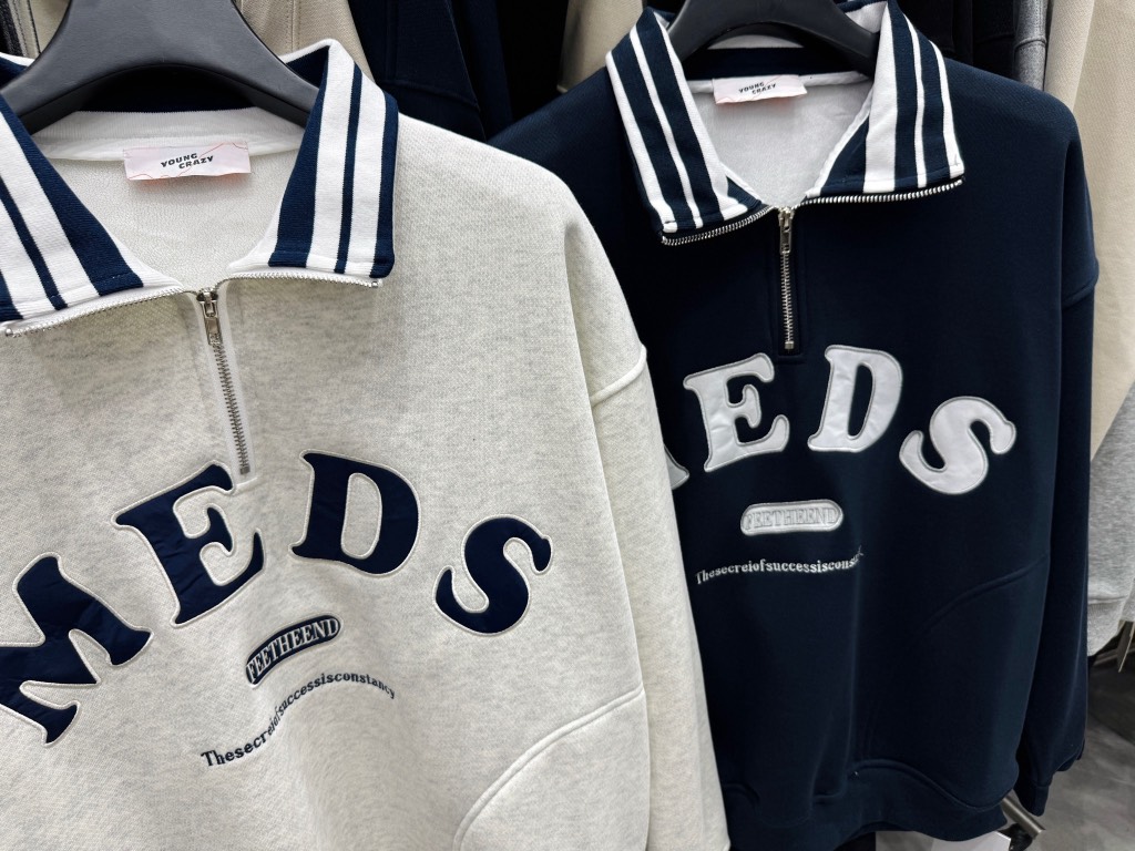 Áo sweater zip 3396-1