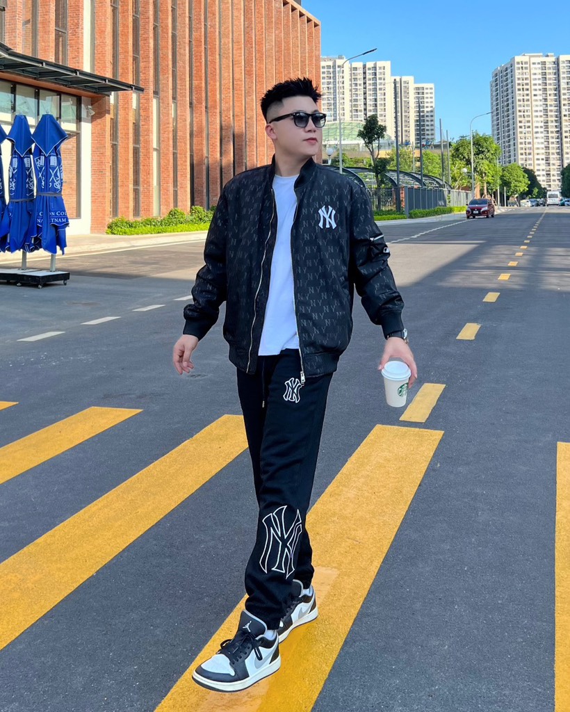 Bomber MLB full hoạ tiết