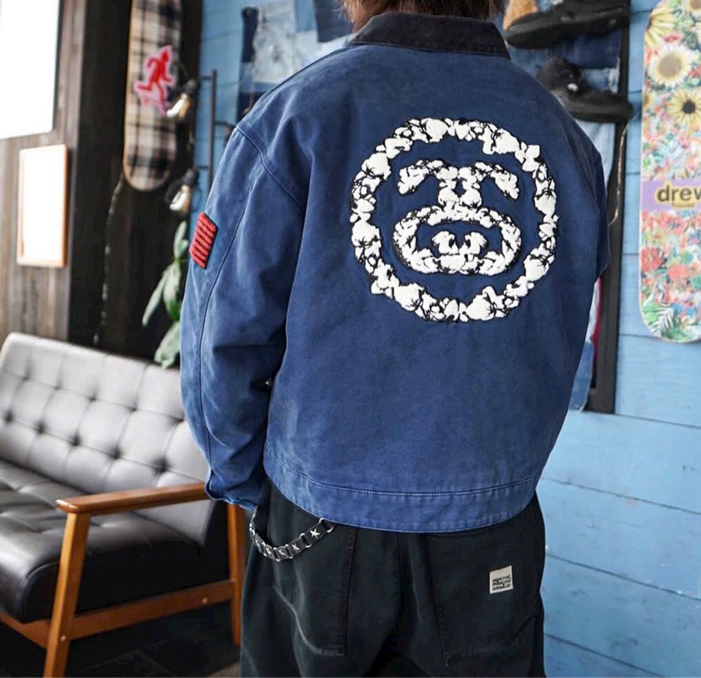 Áo khoác stussy denim