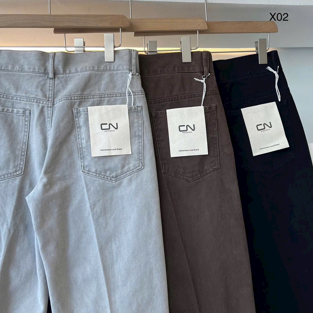 Quần jeans ống đứng CN X02