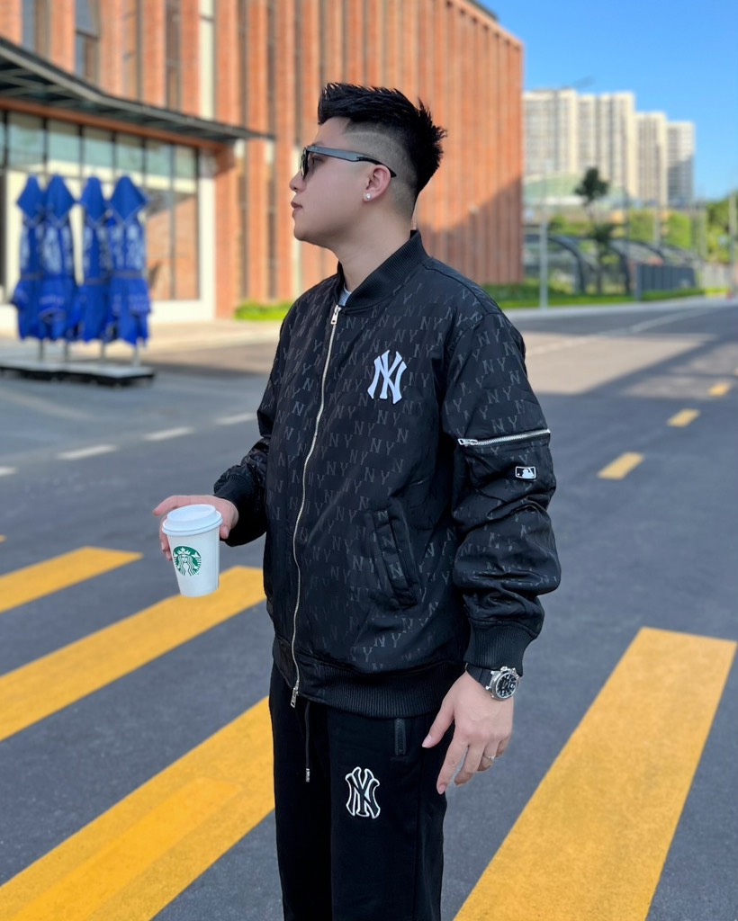 Bomber MLB full hoạ tiết