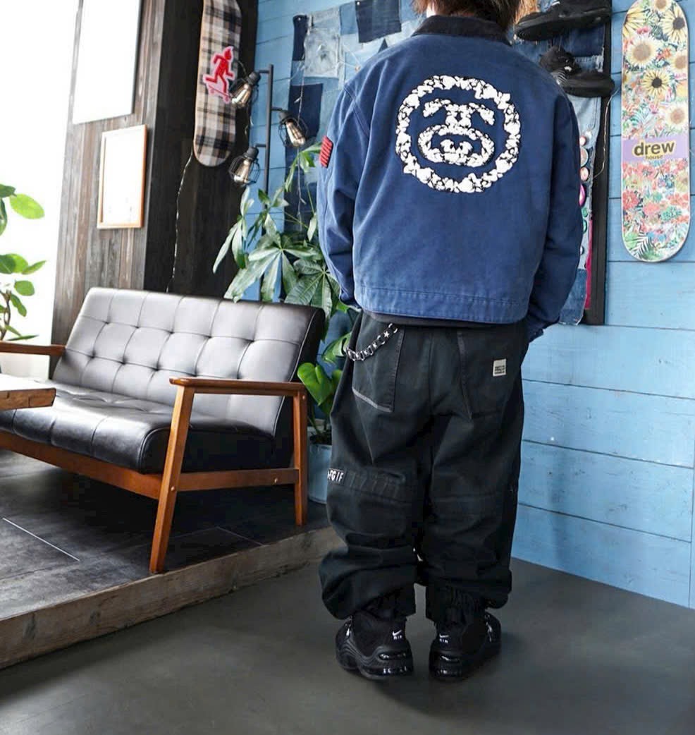Áo khoác stussy denim