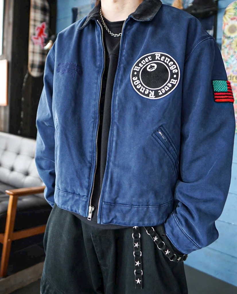 Áo khoác stussy denim