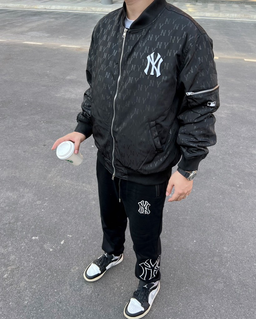 Bomber MLB full hoạ tiết